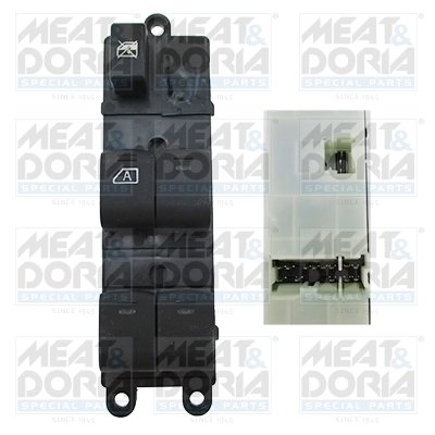 Switch, window regulator